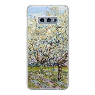Produktbild von MuchoWow® Handyhülle Schutzhülle Hülle für Samsung Galaxy S10e Blühender Obstgarten - Vincent van Gogh Silikon Softcase Handy Hülle - Handy