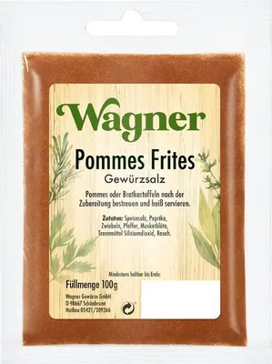 Produktbild von Pommes Frites Gewürzsalz
