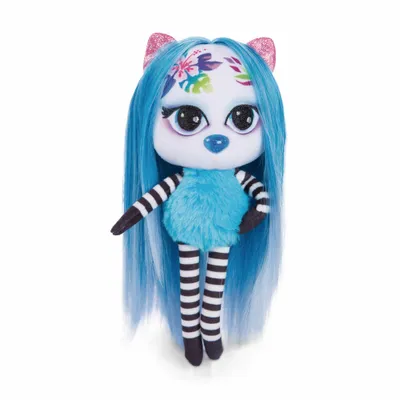 Produktbild von NICI Pixidoos Nali, mit 3-teiligen Zubehör, Kuscheltier, Kuschelpuppe, Stoffpuppe, 20 cm, 47508