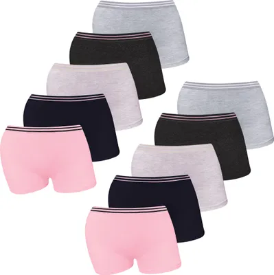 Produktbild von 10er Set Pantys Boxershorts - Streifen