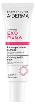 Imagen del producto de A-Derma Exomega, bálsamo calmante para el contorno de los ojos, 15 ml