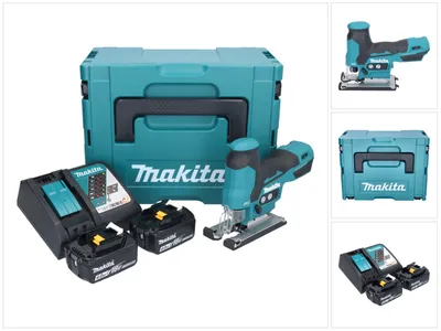 Produktbild von Makita DJV 185 RMJ Akku Pendelhubstichsäge 18 V Brushless + 2x Akku 4,0 Ah + Ladegerät + Makpac