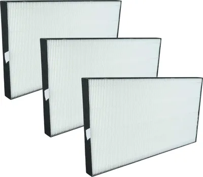 Produktbild von vhbw 3x HEPA Filter kompatibel mit Sharp UA-HD60E-L, KC-D60EU-W, KC-G60EUW Luftreiniger - Ersatz-Filter