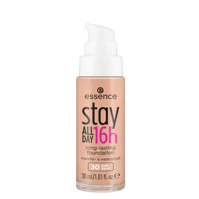 Immagine prodotto di Essence Stay All Day 16H Fondotinta a lunga tenuta 30 Soft Sand, 30 ml