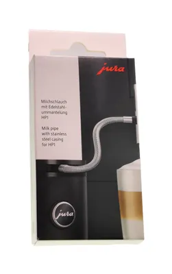 Produktbild von Jura 24112 HP1 Milchschlauch mit Edelstahlummantelung für Kaffeevollautomaten
