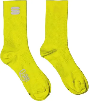 Image de Sportful Chaussettes de cyclisme classiques - MATCHY - Jaune S