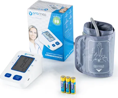 Produktbild von OROMED BP1 Elektronisches Blutdruckmessgerät Oberarm Arrhythmie Pulsmessung