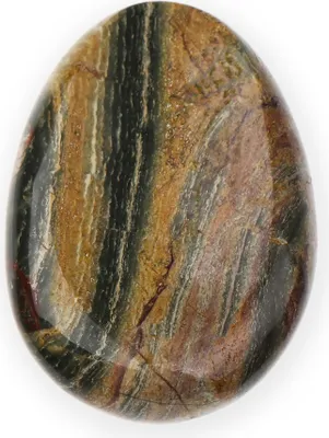 Produktbild von NKlaus Daumenstein Jaspis Schlangenhaut Green-Skin Edelstein 5x3,5cm Handschmeichler 14884