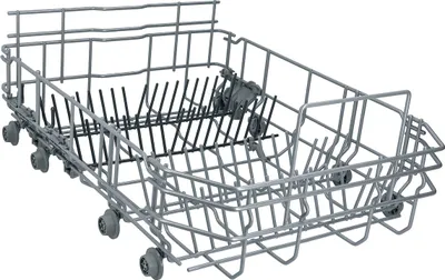 A dishwasher basket.