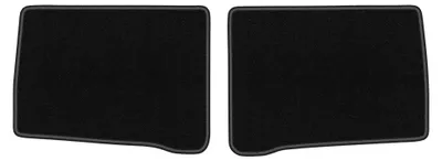 Productafbeelding van Velours achtermatten voor Toyota Prius III 2009-2011 (hatchback) – 2-delig, zwart, op maat – Wielganizator LUX