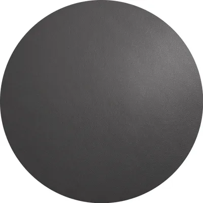 Produktbild von ASA Selection 7857420 Lederoptik Tischset rund, Ø 38 cm, Polychlorid, basalt