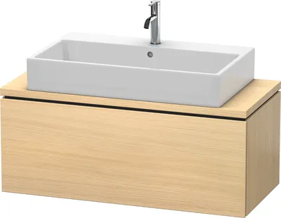 Produktbild von Konsolenunterschrank L-CUBE 400x1020x477mm mediterrane eiche mediterrane eiche