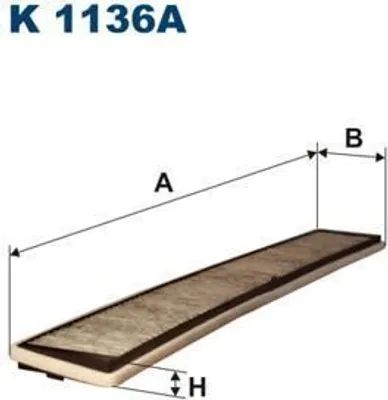 Obrázok produktu pre Kabínový filter s aktívnym uhlím