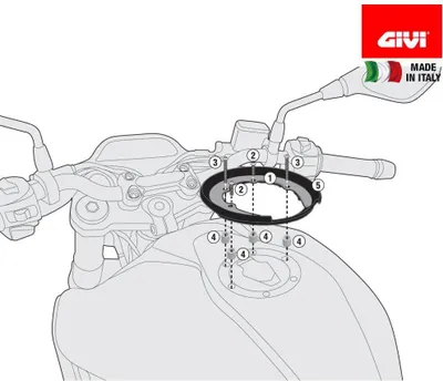 Immagine prodotto di Flangia serbatoio Tanklock/TanklockED GIVI BF31