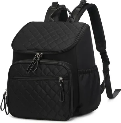 Produktbild von Windeltasche – Muttertasche – für die Babypflege – mit Diebstahlschutzfach – 38 cm – grau