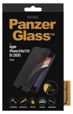Productafbeelding van PanzerGlass Privacy Screenprotector voor de Apple iPhone SE (2022 / 2020)