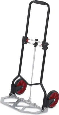 Immagine prodotto di Carrello per sacchi Carrello per trasporto Carrello per impilaggio Carrello a mano Carrello pieghevole Capacità di carico 80 kg