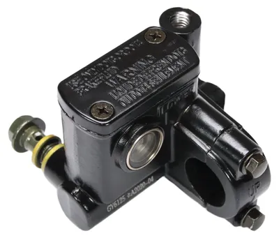 Produktbild von Bremspumpe Supertec vorne schwarz für GY6