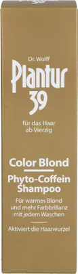 Immagine prodotto di Plantur 39 Colore Biondo Shampoo alla Fitocaffeina, 250 ml Shampoo