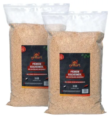 Produktbild von Premium Räuchermehl Buche 3 kg für Kalträuchern