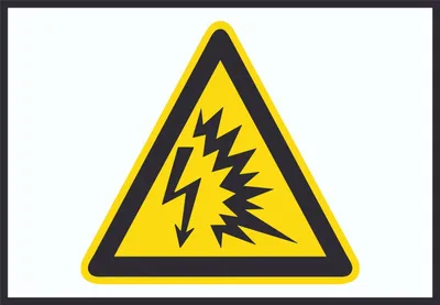 Produktbild von Achtung Lichtbogen Symbol A1 (594x841mm) Schild