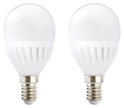 Produktbild von Kobi E14 LED Lampe 9W 900lm 4000K Neutralweiß 230V 45mm 2 Stück