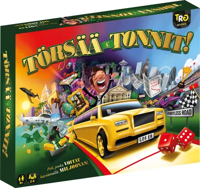 Produktbild von Törsää Tonnit – Finnisches Spiel für 2-4 Spieler ab 8 Jahren: Wer zuerst die Million ausgibt, gewinnt