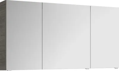 Produktbild von Pelipal Serie 4010 Spiegelschrank 4850.191450 Korpusfarbe Graphit Struktur quer NB 140 cm