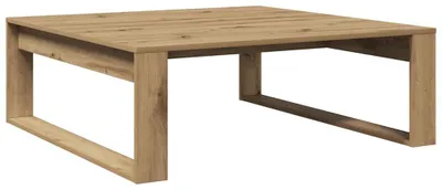 Produktbild von vidaXL Couchtisch Artisan-Eiche 100x100x35 cm Holzwerkstoff