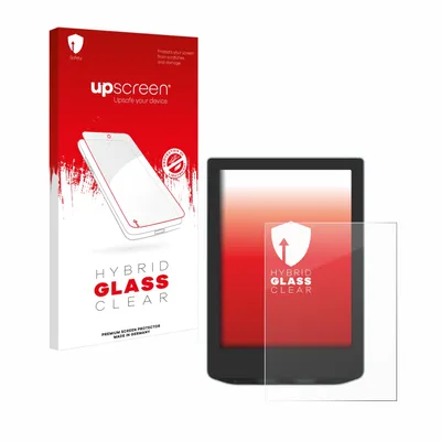 Produktbild von upscreen Schutzglas für PocketBook Verse Schutzfolie Panzer Folie Glas Display Schutz klar