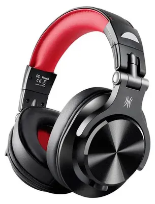 Image de Casque filaire Oneodio A71 (noir et rouge)