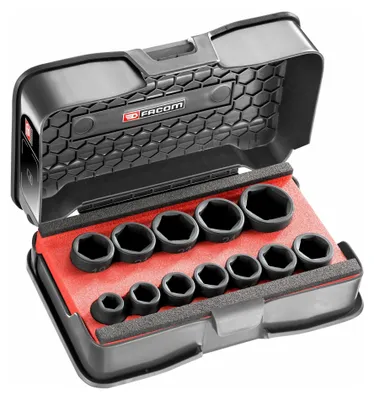 Produktbild von Facom Stubby Steckschl. Set 12tlg