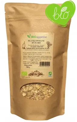 Zdjęcie produktu dla Płatki owsiane duże500 g