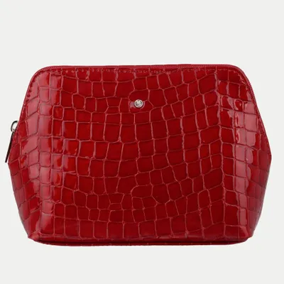 Produktbild von GLOW - Rote Kosmetiktasche aus