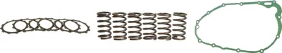 Immagine prodotto di Set frizione per Kawasaki Z 400 B, anni di produzione 1978-1980: dischi frizione, molle frizione, guarnizione del coperchio frizione di pamoto - Nuovo