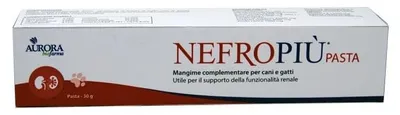 Produktbild von NEFROPIU' Nahrungsergänzungsmittel PASTA zur Unterstützung der Nierenfunktion für Hunde und Katzen, 30 Gramm