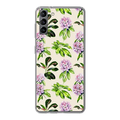Produktbild von MuchoWow® Handyhülle Schutzhülle Hülle für Samsung Galaxy S21 Plus Hortensien - Pflanzen - Muster Silikon Softcase Handy Hülle - Handy-Tasche