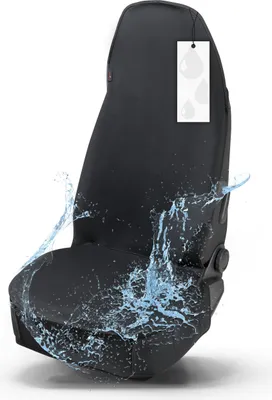 Produktbild von WALSER Premium Auto Sitzauflage Vordersitz aus Neopren, 100% wasserdichter Sitzschoner Auto, 100% schmutzabweisender Autositzschoner, Schonbezug Autositz vorne, Autositzbezüge 1 Stück, Sitzbezug Auto