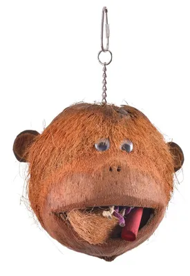 Obrázok produktu pre Coconut Monkey - hračka pre stredné a veľké papagáje