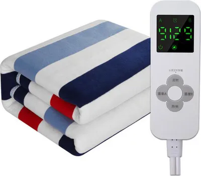 Obrázek produktu pro Elektrická vyhřívací deka Heating Pad Warm 178x153cm Double Blanket, Fast Warming Winter Body Warmer Cosy Mattress Cover s 9 úrovněmi tepla a 12 hodinovým nastavením