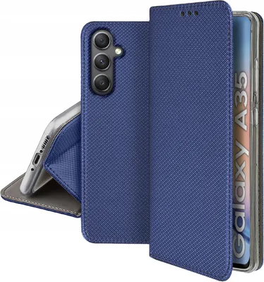 Immagine prodotto di Custodia per Samsung Galaxy A35 | A35 5G SMART MAGNET CASE PORTAFOGLIO + VETRO 9H