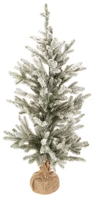 Produktbild von Künstlicher Tannenbaum beschneit LED Beleuchtung Weihnachtsdekoration