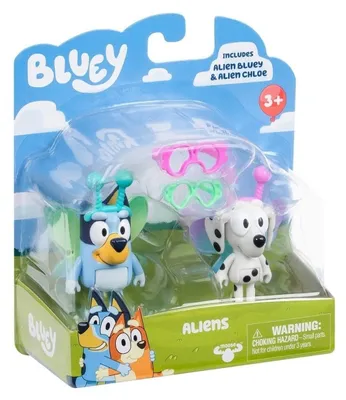 Produktbild von TMT BLUey Feigen, Aliens Bluey Chloe 2er Pack BLU17617