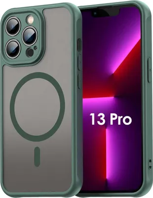 Produktbild von Handyhülle für Apple iPhone 13 Pro Matt Case Schutzhülle Kratzfest Passgenau Grün