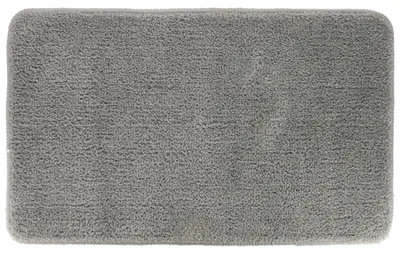Produktbild von Tendance Badematte Aquarius - Mikrofaser - Hochflor - hellgrau - 45 x 75 cm - rutschfest