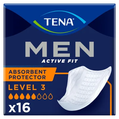 Produktbild von Tena Men Super Level 3, Packung mit 16 Protektoren