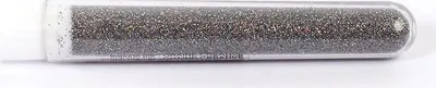 Produktbild von Pailletten aus biologisch abbaubarem Pulver 2,7 g - grau