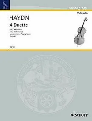Produktbild von 4 Duette : für 2 VioloncelliSpielpartitur