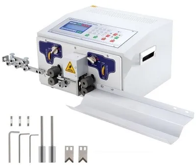 Produktbild von Kabel-Abisoliermaschine 300 W - Drahtabisoliermaschine 1-100.000 mm - 220 V - Drahtbiegemaschine - Max Kanaldurchmesser 8 mm