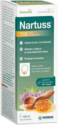 Immagine prodotto di Bensania Nartuss Tosse secca 140 ml